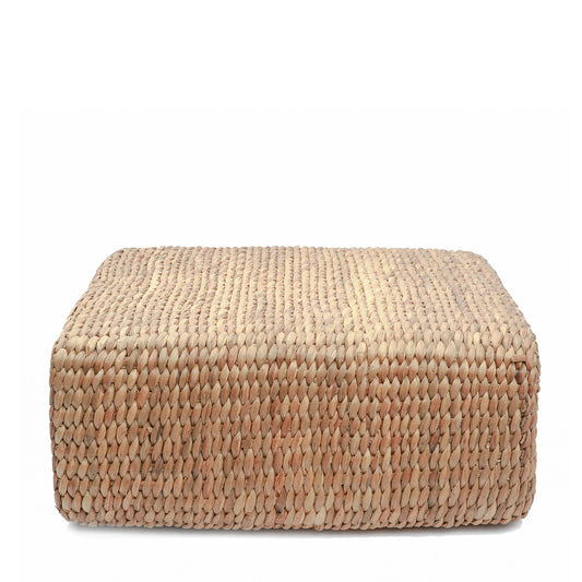 The Hyacinth Pouf square - Natural - M