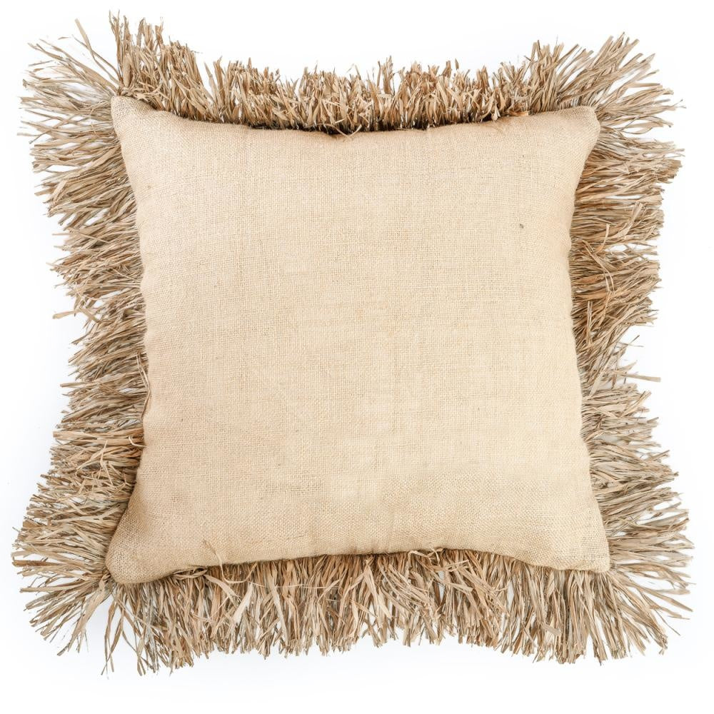 The Jute Bonita cushion cover - Natural - 60x60