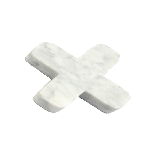 The marble trivet - White