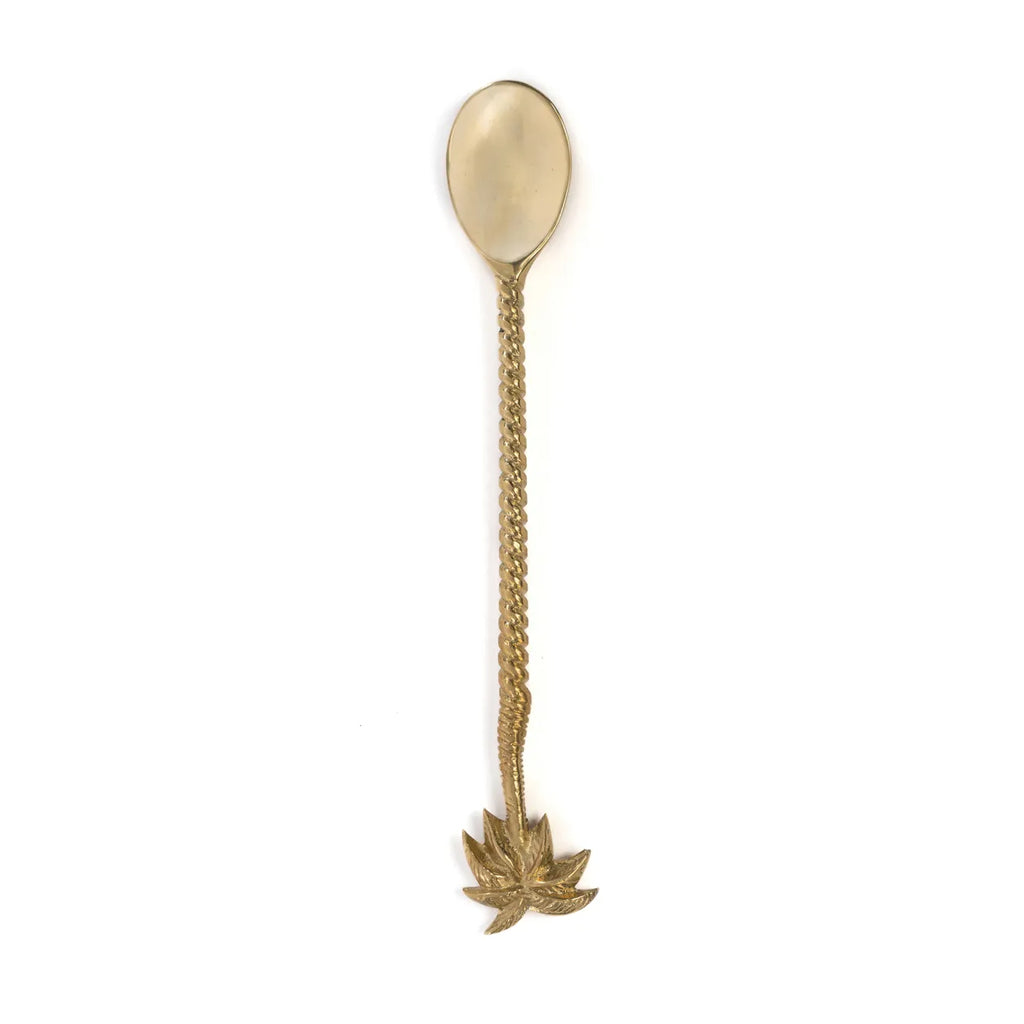 The Palmtree Long spoon - Gold