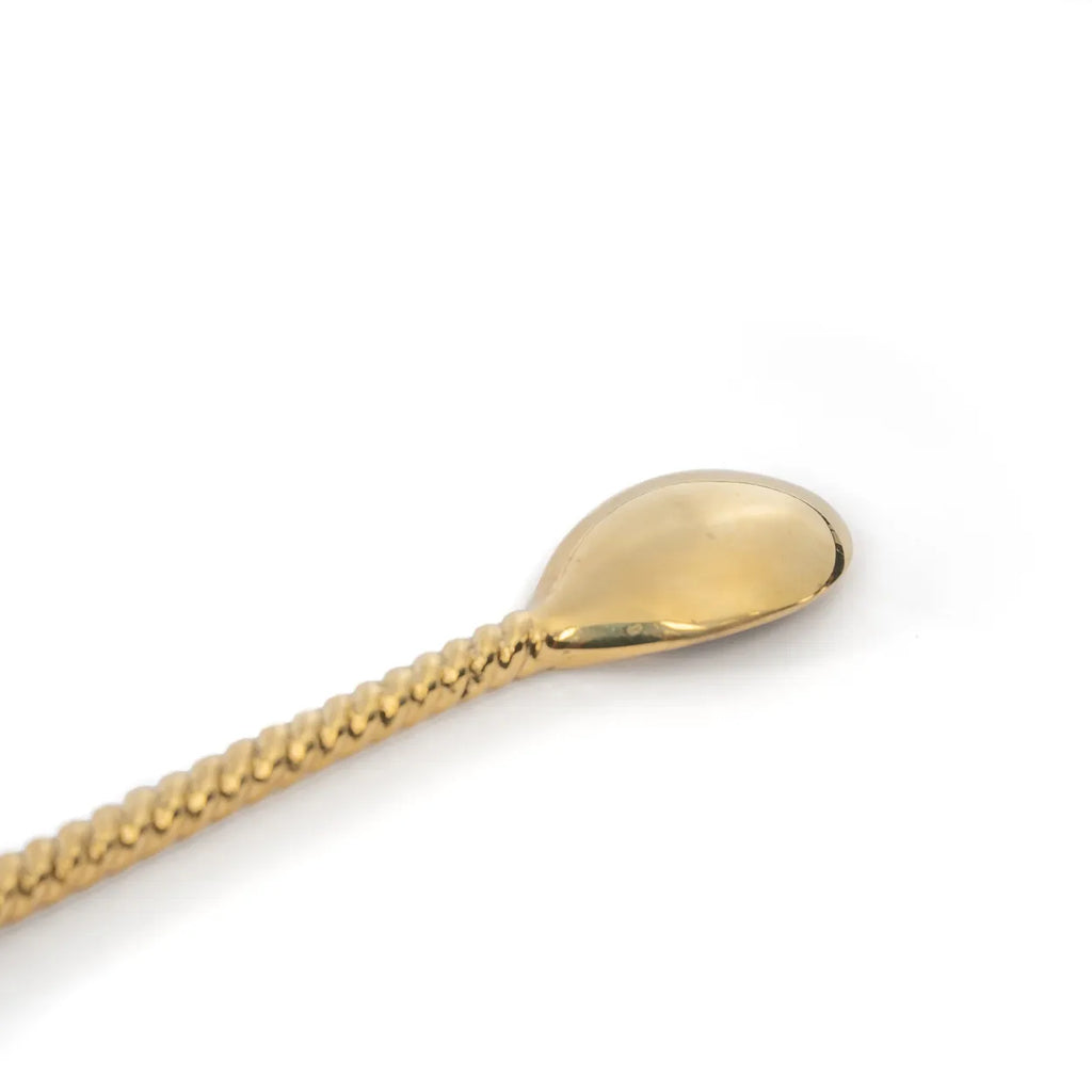 The Palmtree Long spoon - Gold