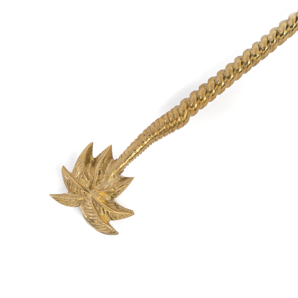 The Palmtree Long spoon - Gold