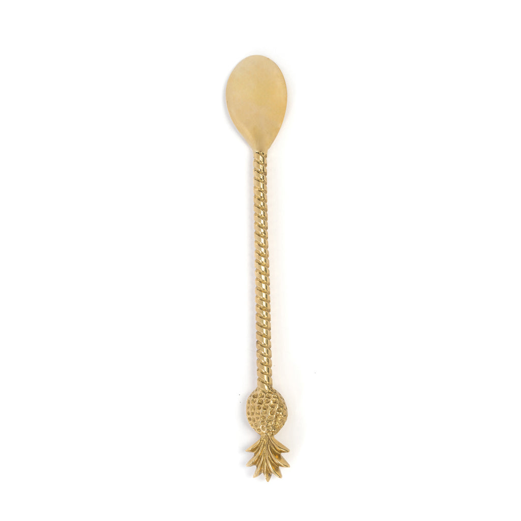 De Pineapple Long spoon - Gold