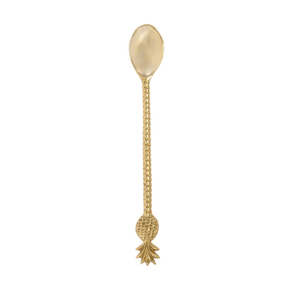 De Pineapple Long spoon - Gold