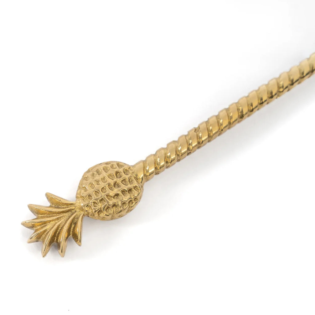 De Pineapple Long spoon - Gold