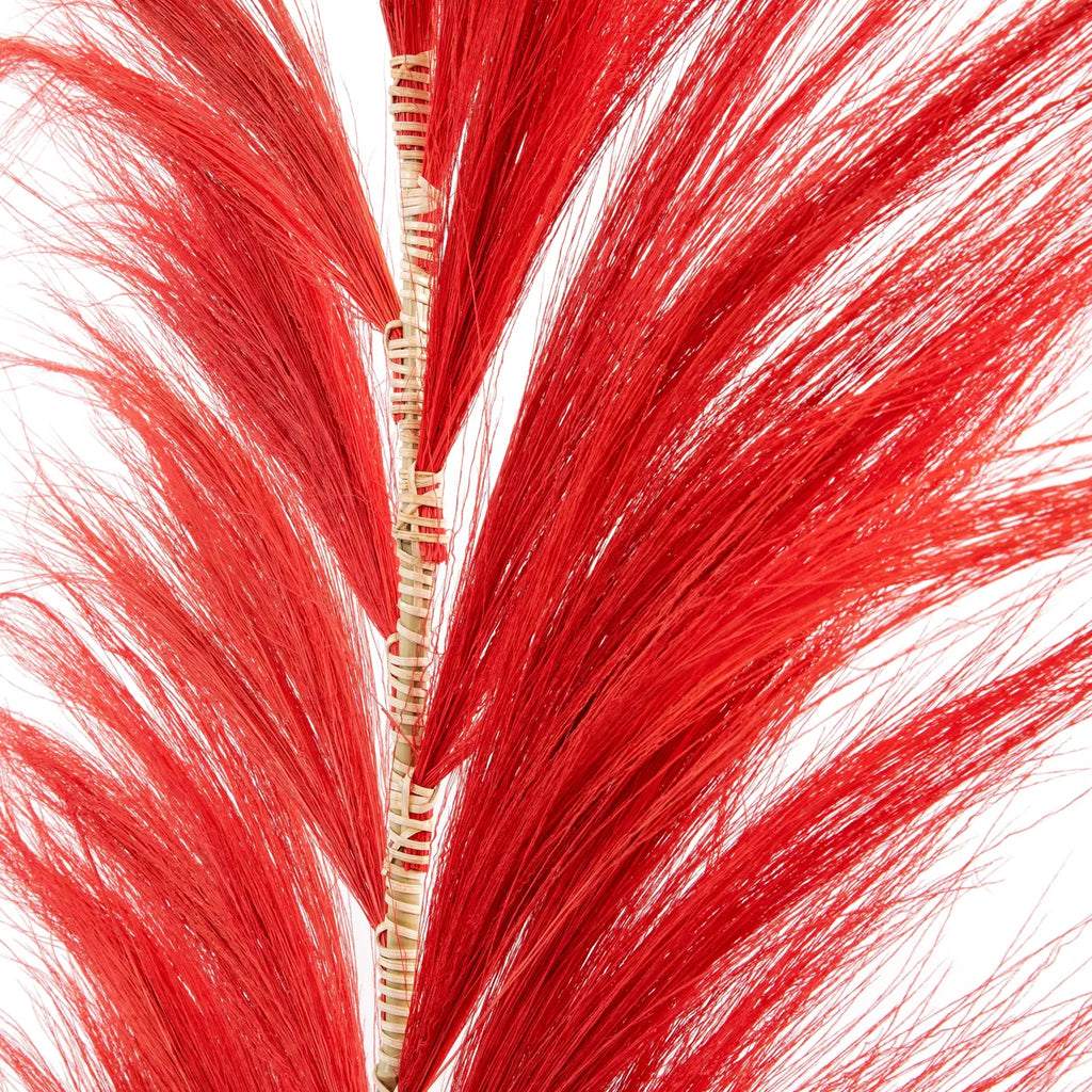 The Stunning Leaf - vibrand red- Set of 6