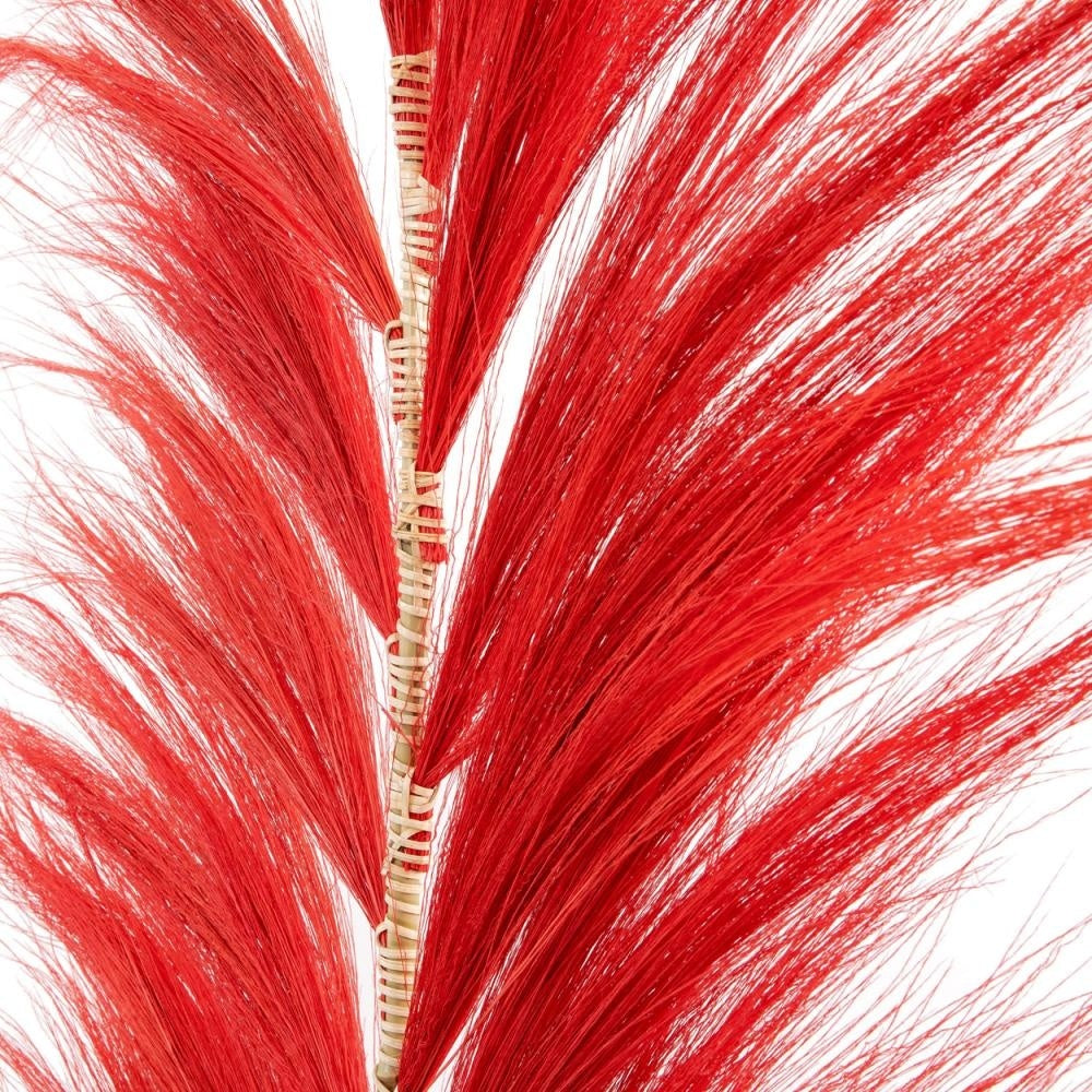 The Stunning Leaf - vibrand red- Set of 6