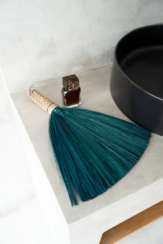 De Sweeping Handveger - Turquoise