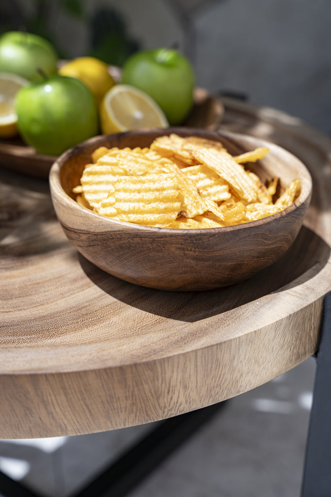 The Teak Root Snack Bowl - S