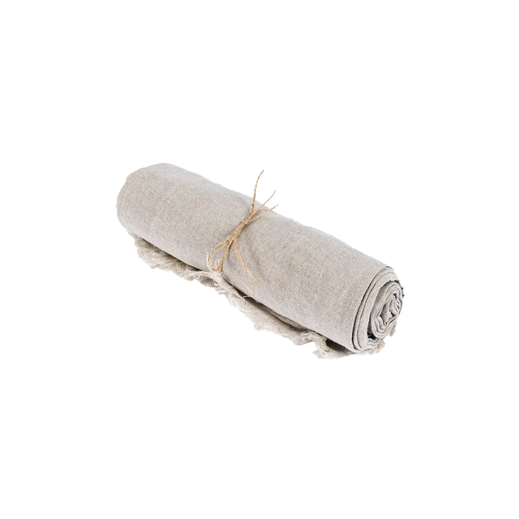 The Linen tablecloth - Beige - 150x150