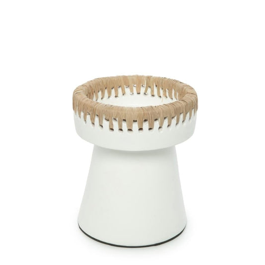 The Pretty candleholder - White  natural - M